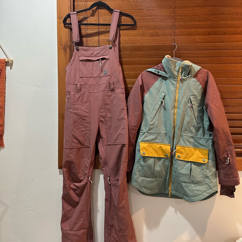 Burton snowboard set
